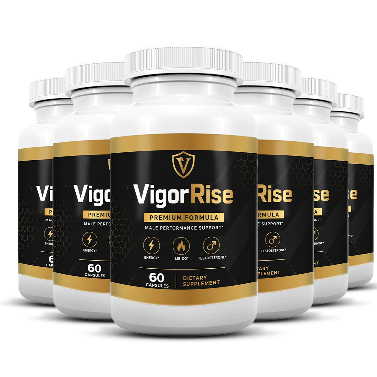 VigorRise 6 Bottle Package - Best Value 180 Day Supply